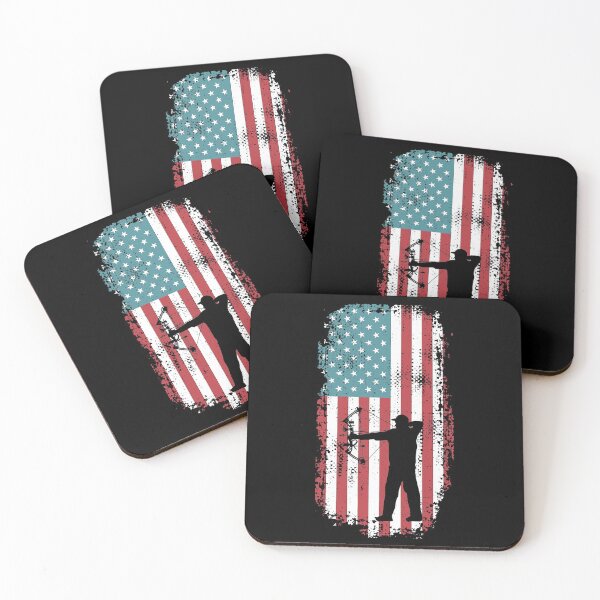Item preview, Bow Hunting American Flag Patriotic  designed and sold by Vanover Designs.