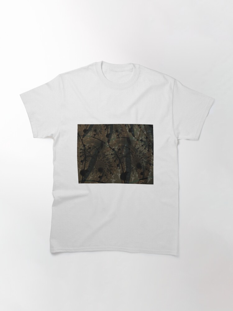 Thumbnail 2 of 7, Classic T-Shirt, Forest Floor Art Texture designed and sold by Garret Bohl.