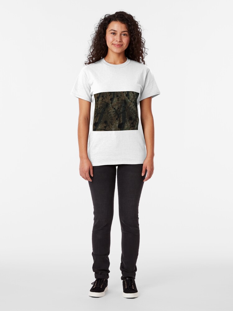 Alternate view of Forest Floor Art Texture Classic T-Shirt