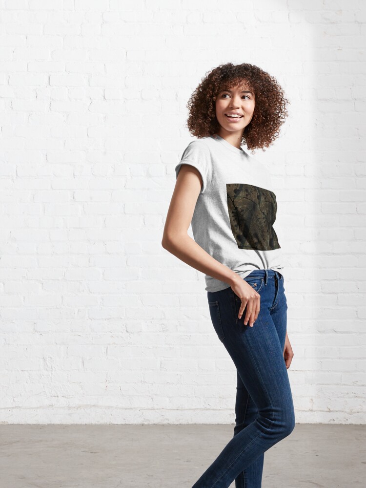 Thumbnail 6 of 7, Classic T-Shirt, Forest Floor Art Texture designed and sold by Garret Bohl.