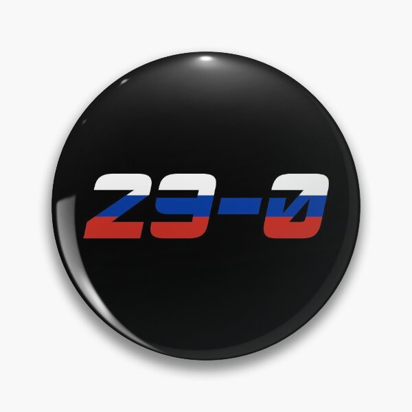 Item preview, 29-0 Russia designed and sold by MMA-Tees.