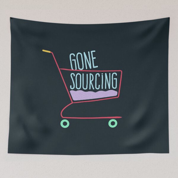 Item preview, Gone Sourcing Online Seller Funny Colorful Merch designed and sold by wugnia.