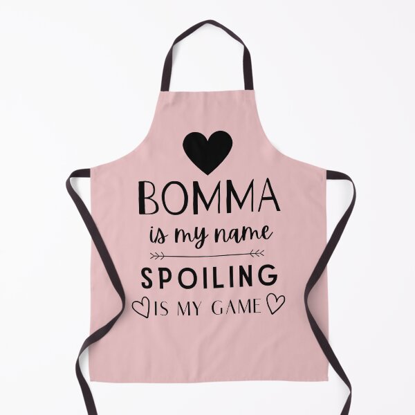 Item preview, Bomma Is My Name Spoiling Is My Game Funny Flemish Grandmother Gift designed and sold by TheStudioBee.