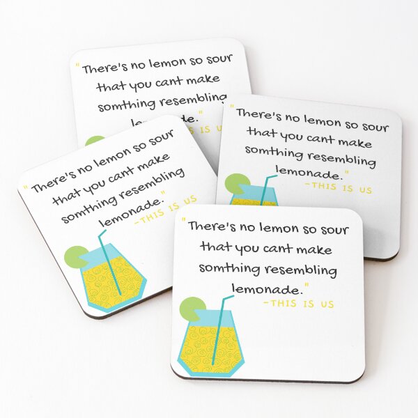 Item preview, This is US - Lemonade Quote designed and sold by Louay Oudi.