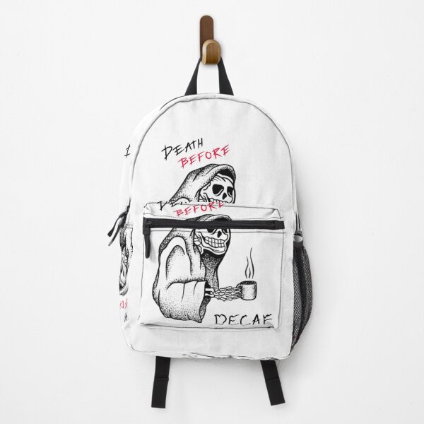 Item preview, Death Before Decaf designed and sold by Kylee Mason.