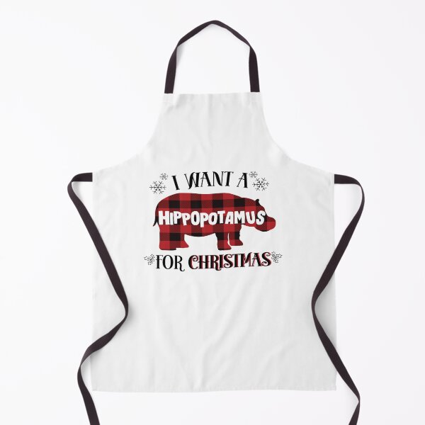 Item preview, I want a Hippopotamus for Christmas designed and sold by myrgomez.