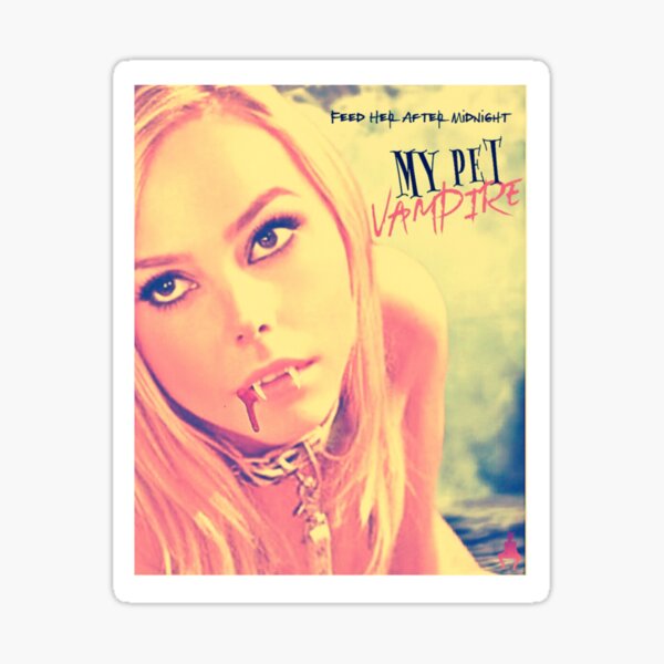 MY PET VAMPIRE Movie Poster Sticker
