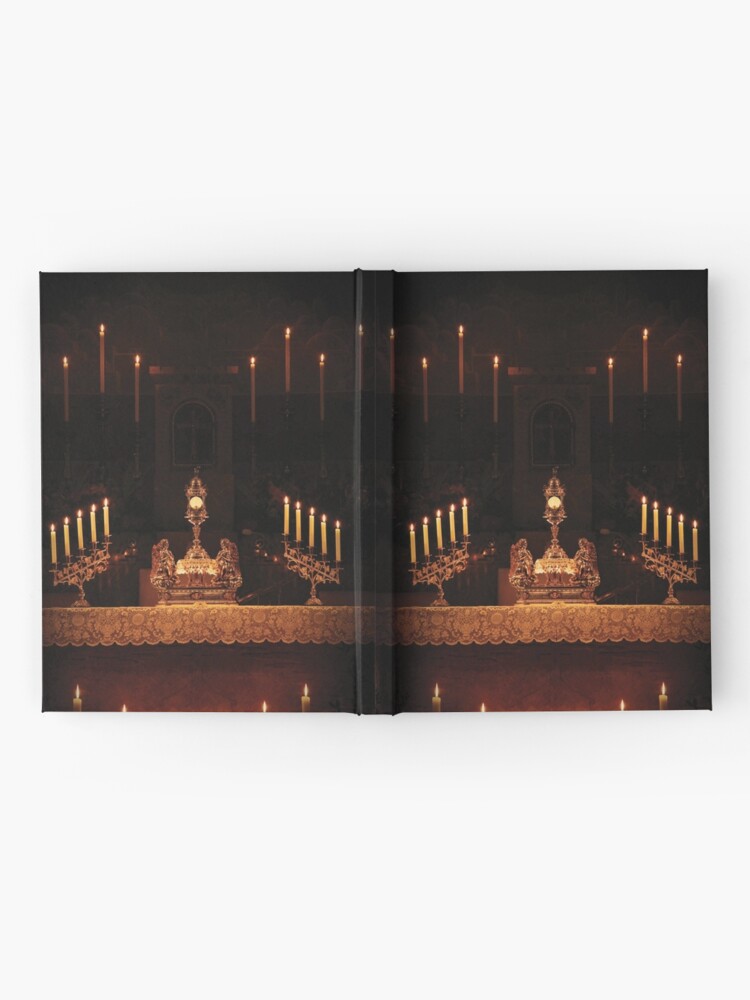 Alternate view of Monstrance & Candles Hardcover Journal