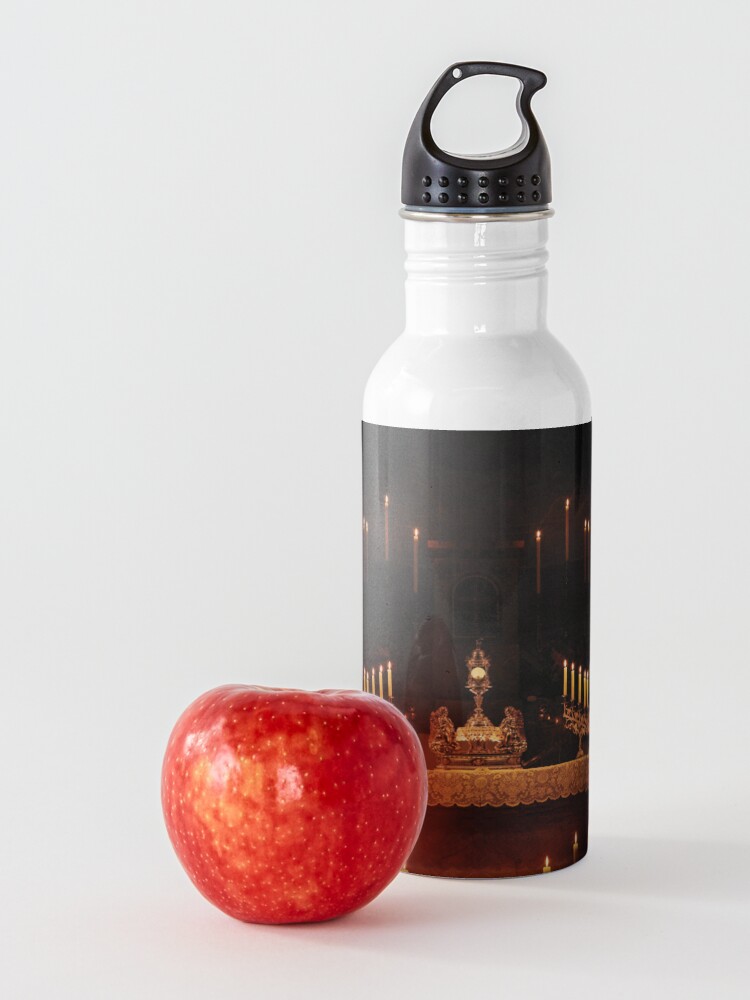 Alternate view of Monstrance & Candles Water Bottle