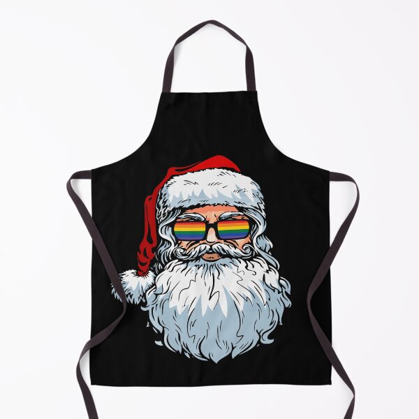 Item preview, Santa Christmas 2020 - LGBT Pride - Rainbow Flag Sunglasses designed and sold by Dressed For Duty.