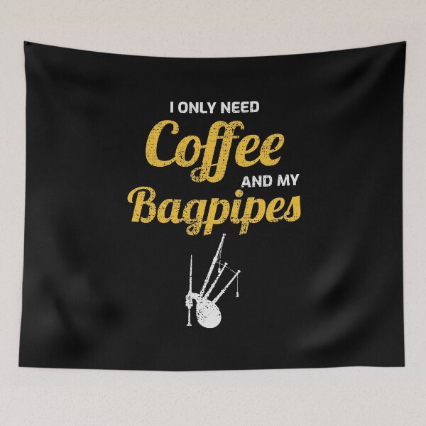 Item preview, Bagpipe Scotland Music Player Funny Scottish Coffee Lovers Gift  designed and sold by TastefulTees.