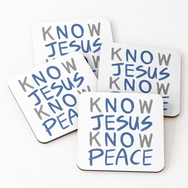 Item preview, Know Jesus Know Peace designed and sold by KARAKATE.