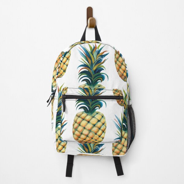 Item preview, Watercolor Pineapple Tropical fruit - white background designed and sold by Linda Sholberg.
