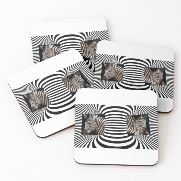 Item preview, Zebra illusion design designed and sold by Shipra Gupta.