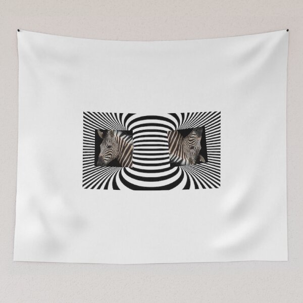 Item preview, Zebra illusion design designed and sold by Shipra Gupta.