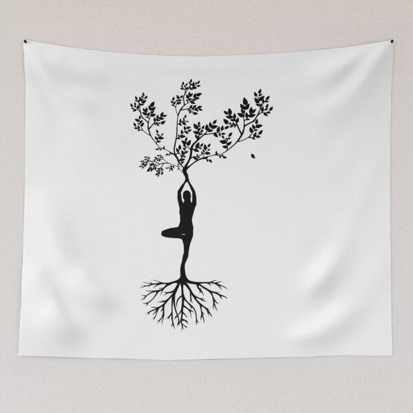 Item preview, Yoga tree girl designed and sold by JBaystro.
