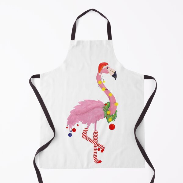 Artikelvorschau, Niedliches und Spaß-tropisches Flamingo-Weihnachten entworfen und verkauft von Dibble Dabble Designs.