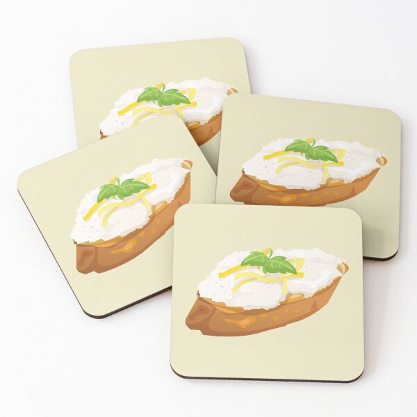 Item preview, Feta Cheese and Lemon Bruschetta designed and sold by Alicia Chee.