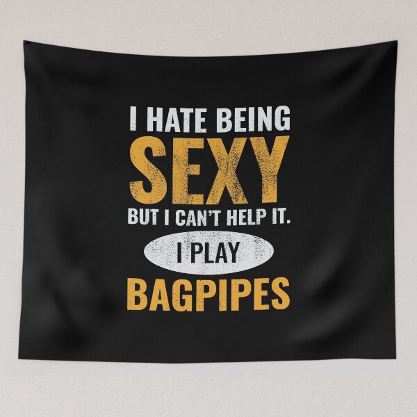 Item preview, Bagpipe Scotland Music Player Funny Scottish Gift  designed and sold by TastefulTees.