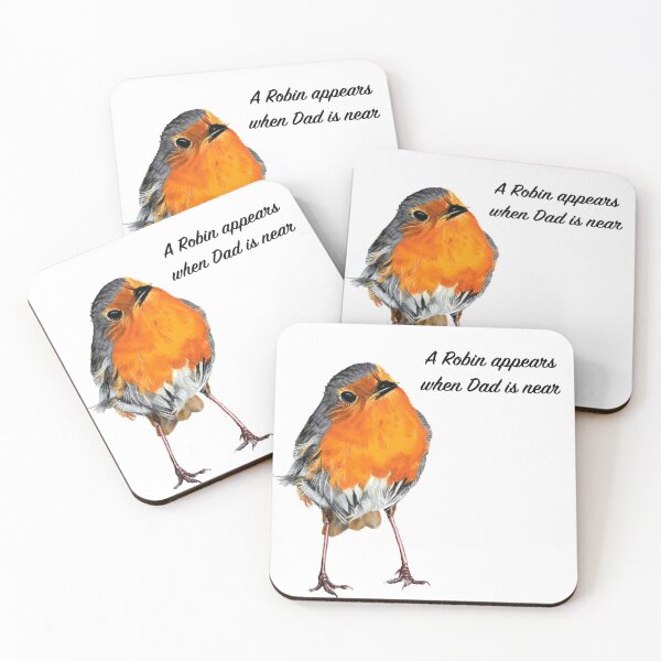 Item preview, A Robin appears when Dad is near designed and sold by IslesArt.