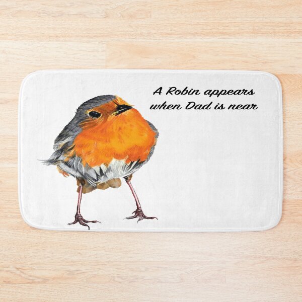 Item preview, A Robin appears when Dad is near designed and sold by IslesArt.