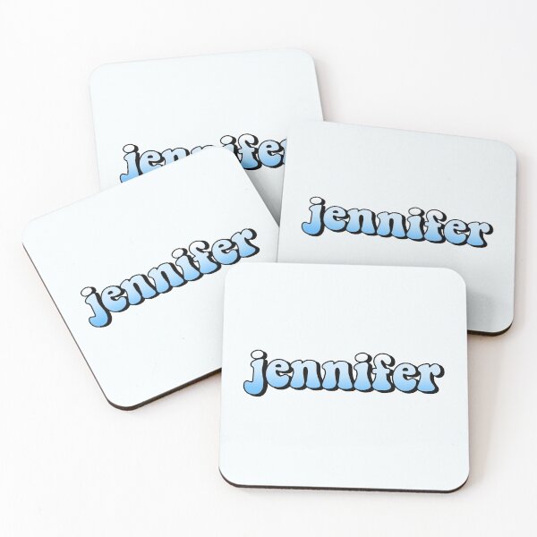 Item preview, aesthetic pastel blue gradient jennifer name designed and sold by STAR10008.