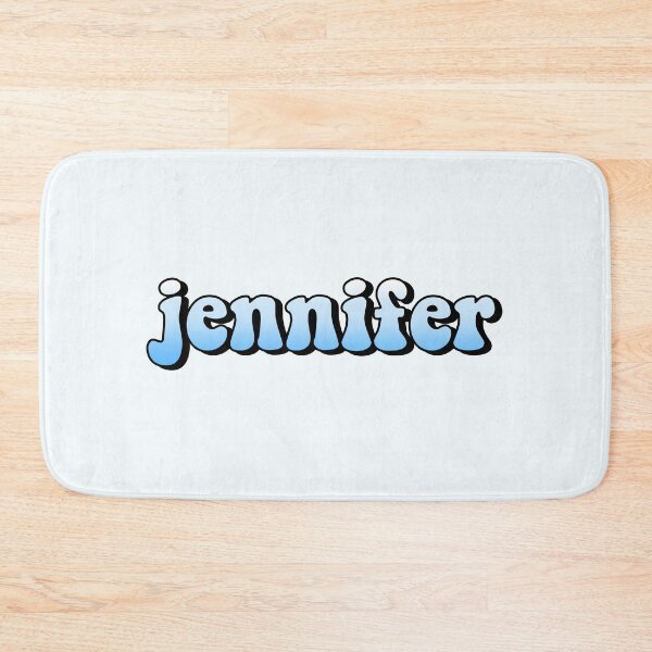 Item preview, aesthetic pastel blue gradient jennifer name designed and sold by STAR10008.