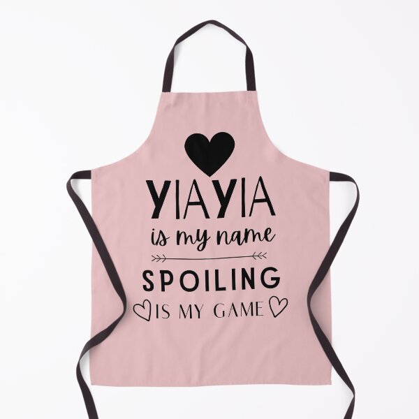 Item preview, Yiayia Is My Name Spoiling Is My Game Funny Greek Grandmother Gift designed and sold by TheStudioBee.