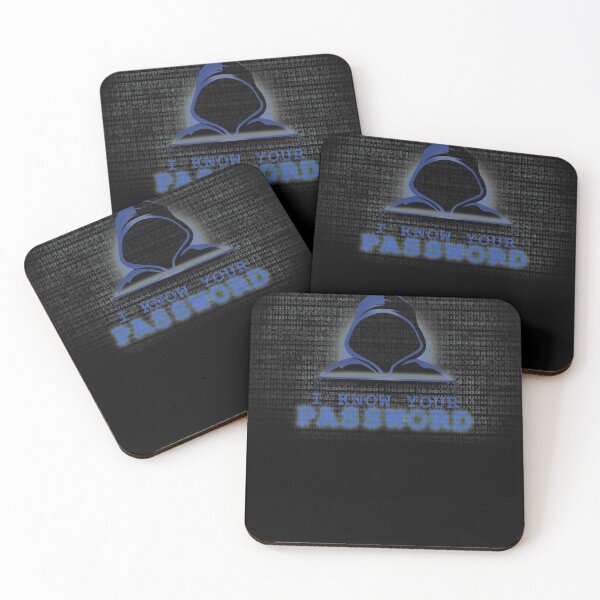 Item preview, I Know Your Password Funny Geeky designed and sold by Nerd Shizzle.