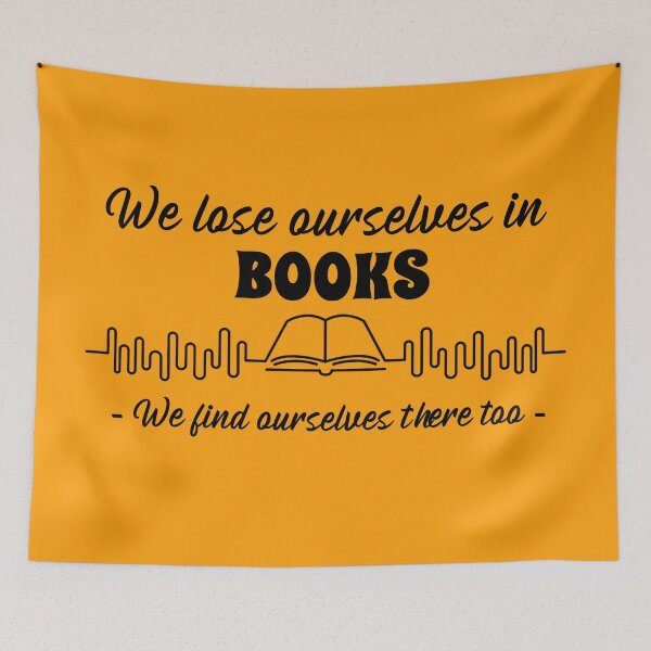 Item preview, We Lose Ourselves in Books designed and sold by VBeesTees.