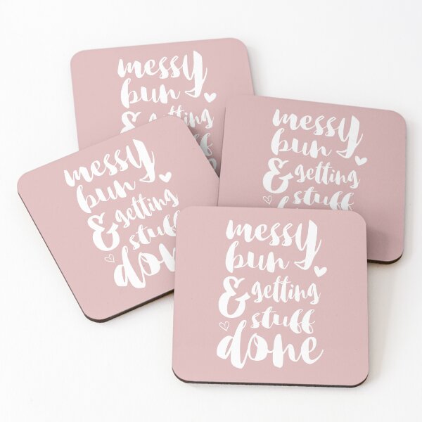 Item preview, messy bun & getting stuff done designed and sold by Suhy.