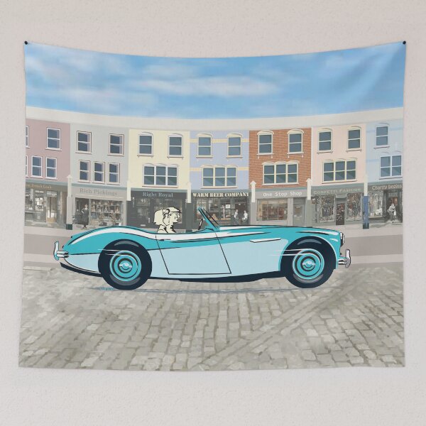 Item preview, Pacific Blue over Florida Green Big Healey designed and sold by Bigs66.