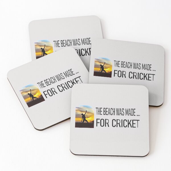 Item preview, THE BEACH WAS MADE FOR CRICKET designed and sold by onemoormove.