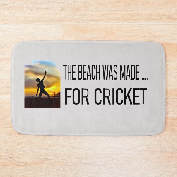 Item preview, THE BEACH WAS MADE FOR CRICKET designed and sold by onemoormove.