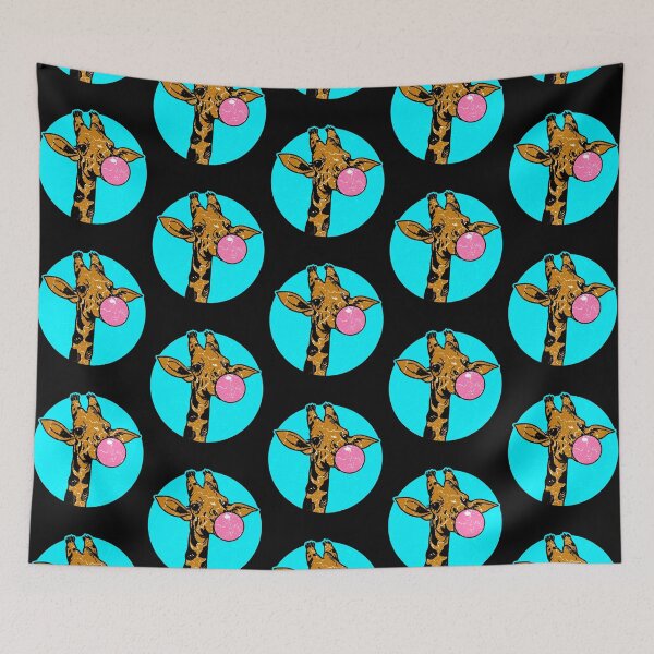 Item preview, Giraffe with bubble gum designed and sold by Mila1946.