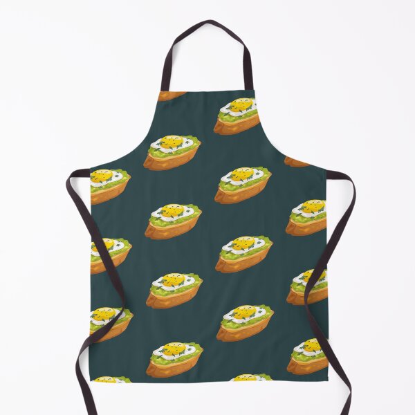 Item preview, Fried Egg and Avocado Bruschetta designed and sold by Alicia Chee.