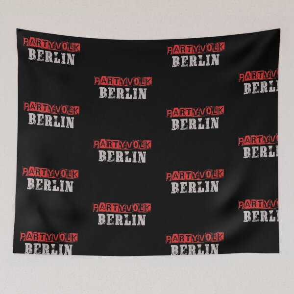 Item preview, Party people Berlin, Berlin, club scene, hip hop, rap, gift idea designed and sold by ThommyBLN.
