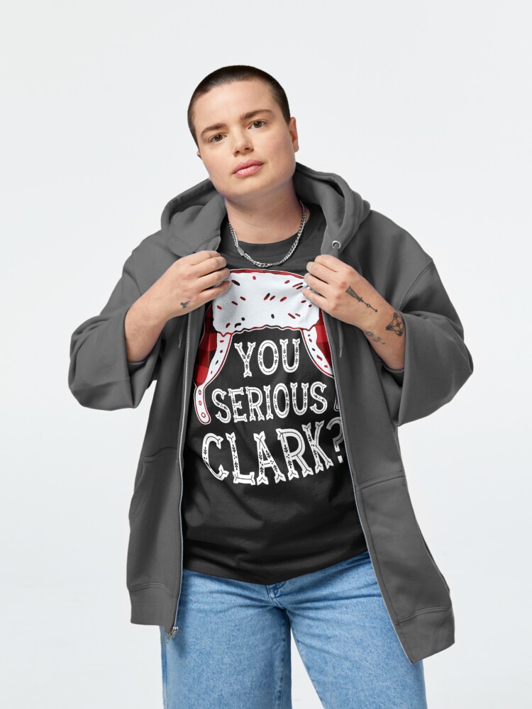 Discover You Serious Clark Funny Christmas T-Shirt