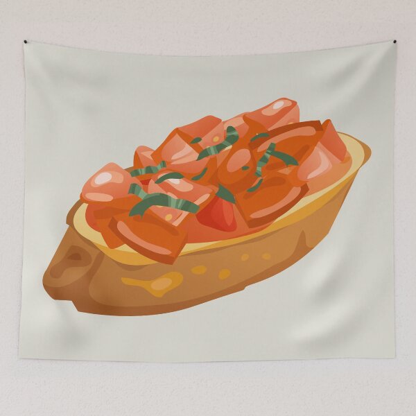 Item preview, Tomatoes Bruschetta designed and sold by Alicia Chee.