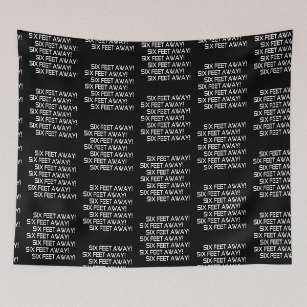 Item preview, Six Feet Away designed and sold by porfysoundtrack.