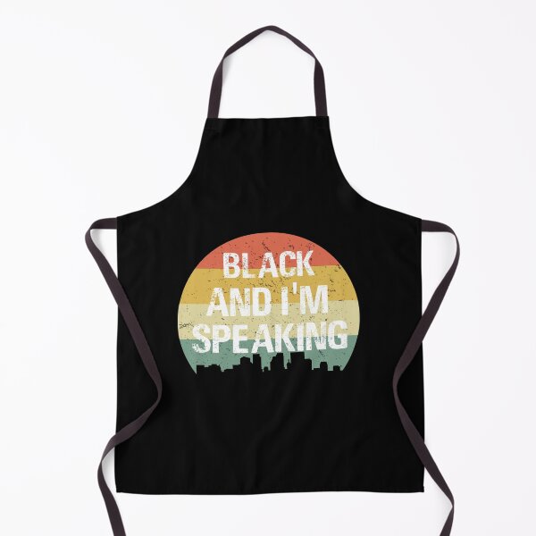 Item preview, Black And Im Speaking designed and sold by printrendstore.