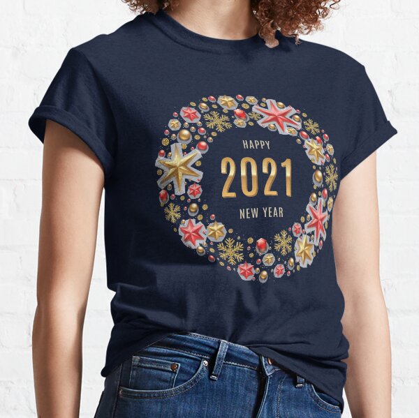 Item preview, Happy New Year 2021 designed and sold by Graphister ⭐️⭐️⭐️⭐️⭐️.