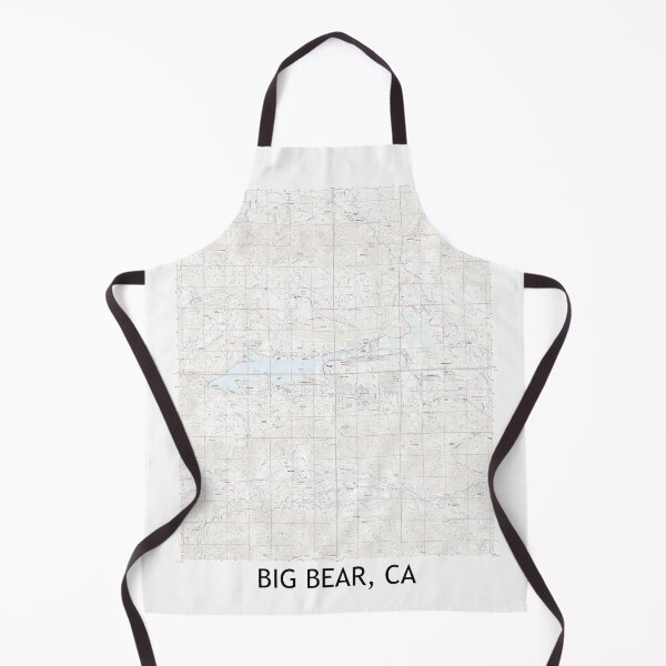 Item preview, Big Bear, CA Quad Topographical Map Clean designed and sold by PGHPhotoCo.