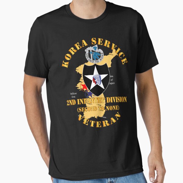 Item preview, Army - Korea Service Vet - 2nd Infantry Div - Second to None designed and sold by Military Insignia Products.
