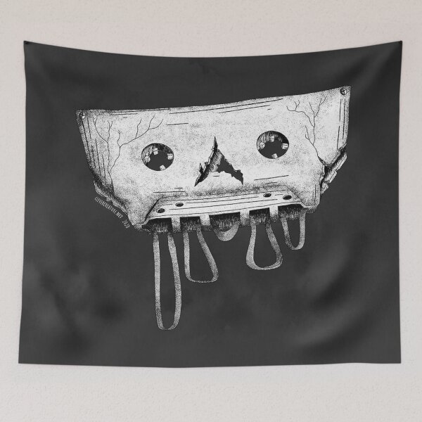 Item preview, Cassette Skull designed and sold by clevercreature.
