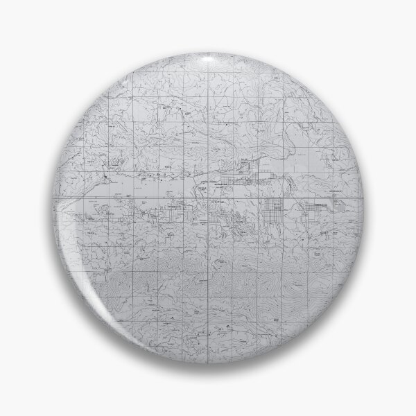 Item preview, Big Bear, CA Quad Topographical Map Grey designed and sold by PGHPhotoCo.