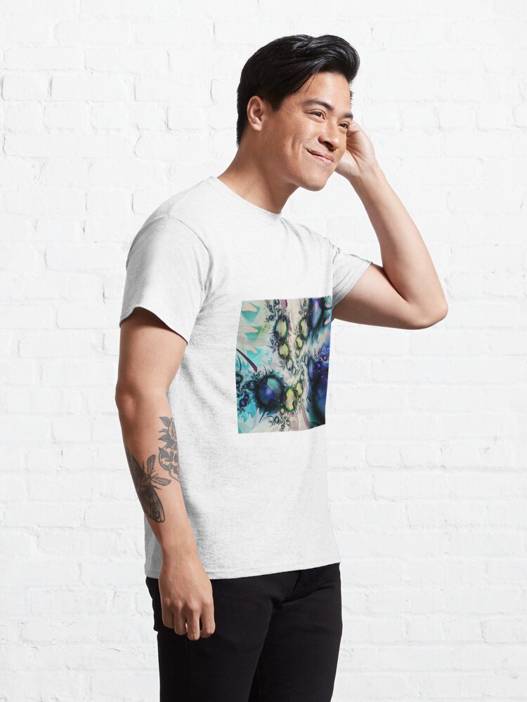Thumbnail 5 of 7, Classic T-Shirt, Kids Spiral Art designed and sold by Garret Bohl.