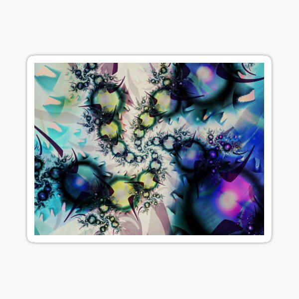 Kids Spiral Art Sticker