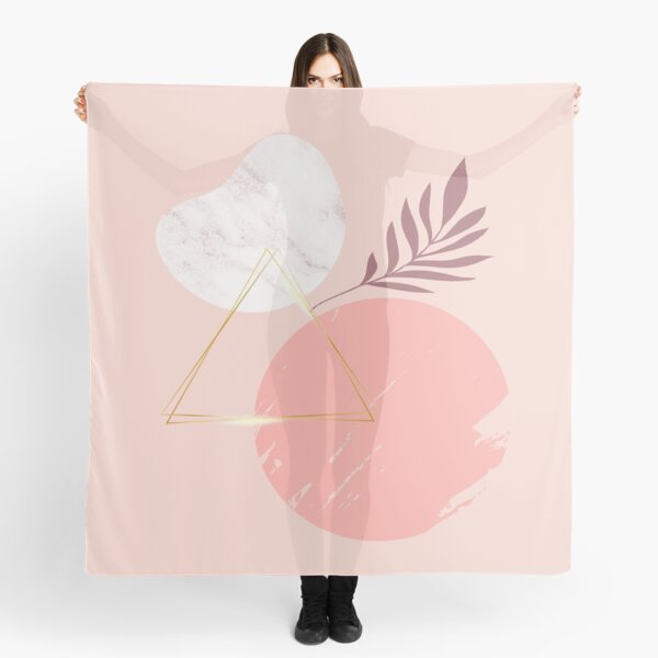 Item preview, Marble Pink Leaf Modern Abstract Art designed and sold by designenrich.