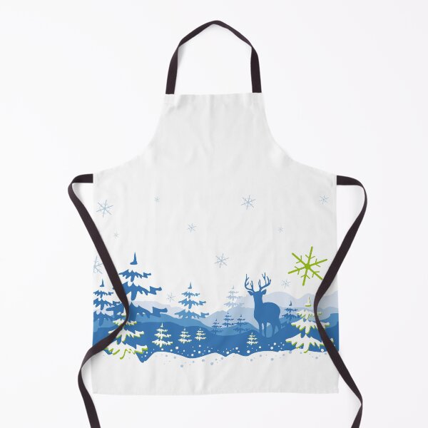 Item preview, Snow landscape with deer designed and sold by Kritzel-Claudi.